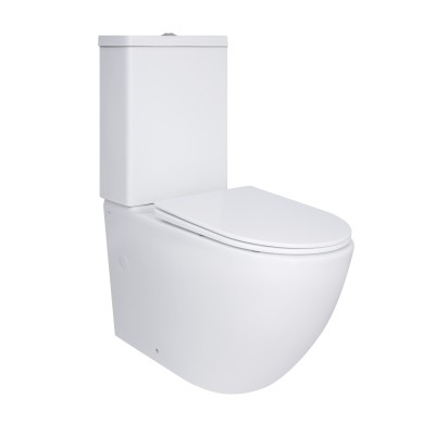 Унитаз напольный Qtap Jay Ultra Quiet с сидением Soft-close 640x360x835 мм QT07222175TW White
