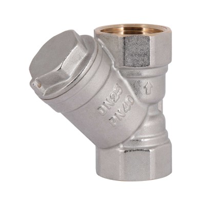 Фильтр грубой очистки Thermo Alliance Standart 1"ВВ никель для воды косой TAS124W25 Фильтр грубой очистки Thermo Alliance Standart 1"ВВ никель для воды косой TAS124W25