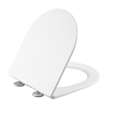 Qtap Сиденье для унитаза (Jay 640, Swan 640) 422x360x30 мм, White, с микролифтом, Slim Duroplast, Quick Release QTSC179W48699 Qtap Сиденье для унитаза (Jay 640, Swan 640) 422x360x30 мм, White, с микролифтом, Slim Duroplast, Quick Release QTSC179W48699