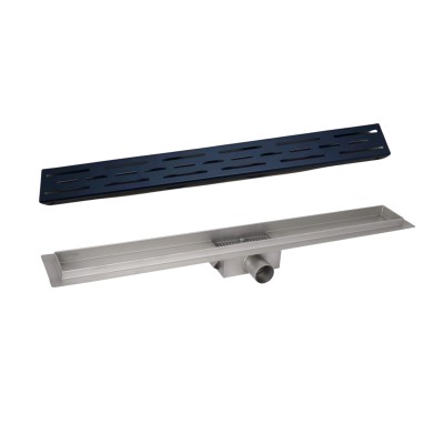 Комплект Qtap Taurus FD800 (BLA) Линейный трап из нержавеющей стали с сухим затвором 800 мм Комплект Qtap Taurus FD800 (BLA) Линейный трап из нержавеющей стали с сухим затвором 800 мм