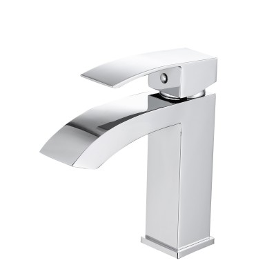 Смеситель для раковины Qtap Swan Cascada QTSWA270CRM45564 Chrome