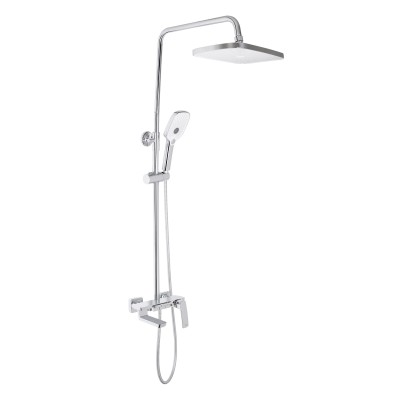 Душевая система универсальная Qtap Tern на три потребителя (с изливом) QTTER111CRM47591 Chrome Душевая система универсальная Qtap Tern на три потребителя (с изливом) QTTER111CRM47591 Chrome