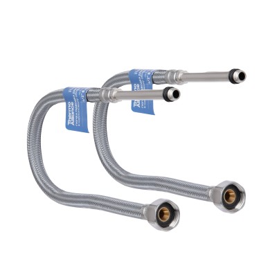 Шланг для подключения смесителя Thermo Alliance Standart (пара) 80 см NYLON M10x1/2"В длинная игла TAS386W80L Шланг для подключения смесителя Thermo Alliance Standart (пара) 80 см NYLON M10x1/2"В длинная игла TAS386W80L