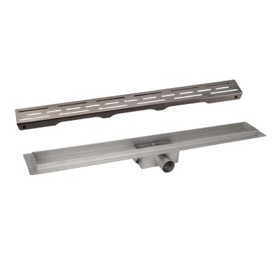 Комплект Qtap Taurus FD700 (PVD) Линейный трап из нержавеющей стали с сухим затвором 700 мм Комплект Qtap Taurus FD700 (PVD) Линейный трап из нержавеющей стали с сухим затвором 700 мм