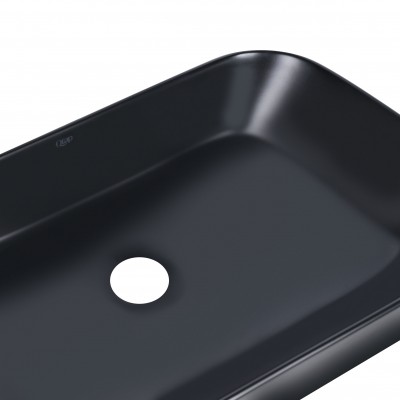 Раковина-чаша Qtap Scorpio 550х390х120 Matt black QT14112243MBN Раковина-чаша Qtap Scorpio 550х390х120 Matt black QT14112243MBN