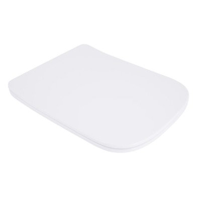 Qtap Сиденье для унитаза (Tern 490,520,610) 435x344x50 мм, White, с микролифтом, Slim Duroplast, Quick Release QTSC179W47353