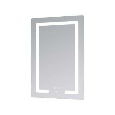 Зеркало Lidz Kubis (KU2) 600х800 с LED-подсветкой Touch, с антизапотеванием, с диммером, рег. яркости LD78LF937608048449