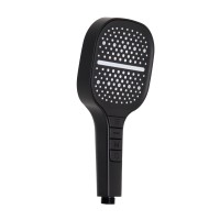 Лейка для ручного душа Qtap Rucni 130x130 мм QTRUC125BLM45957 Black Matt Лейка для ручного душа Qtap Rucni 130x130 мм QTRUC125BLM45957 Black Matt