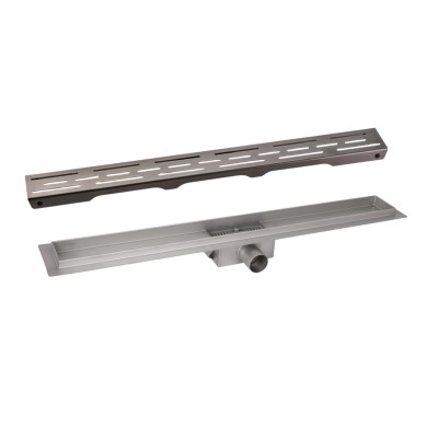 Комплект Qtap Taurus FD800 (PVD) Линейный трап из нержавеющей стали с сухим затвором 800 мм Комплект Qtap Taurus FD800 (PVD) Линейный трап из нержавеющей стали с сухим затвором 800 мм