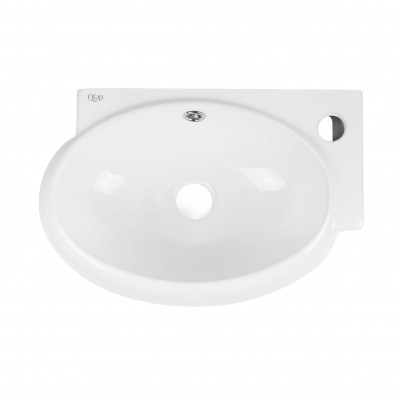 Раковина Qtap Leo 430x290x140 White QT11115011RW