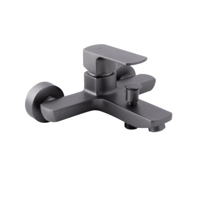 Смеситель для ванны Qtap Lipno QTNH3023101DG + Душевой комплект (QTRUCA145S1GRP+QTHADPVC160G+QT829910842854GRP)
