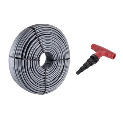 Акционный набор Thermo Alliance: Труба для тёплого пола PEX-a EVOH 16x2.0 мм (240 м) TAS00316240 + Калибратор для м/п труб d16-32 STD-405 в подарок Акционный набор Thermo Alliance: Труба для тёплого пола PEX-a EVOH 16x2.0 мм (240 м) TAS00316240 + Калибратор для м/п труб d16-32 STD-405 в подарок