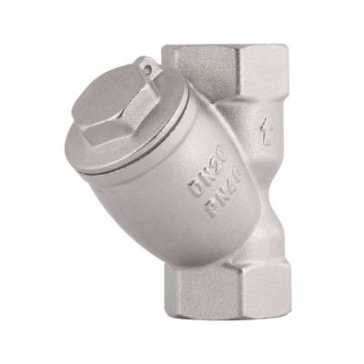 Фильтр грубой очистки Thermo Alliance Forte 3/4"ВВ никель для воды косой TAF124W20 Фильтр грубой очистки Thermo Alliance Forte 3/4"ВВ никель для воды косой TAF124W20