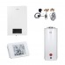 Комплект для котельной: электрический котел Thermo Alliance 10 кВт + комплект бойлера + комбинированный напольный водонагреватель 100 л