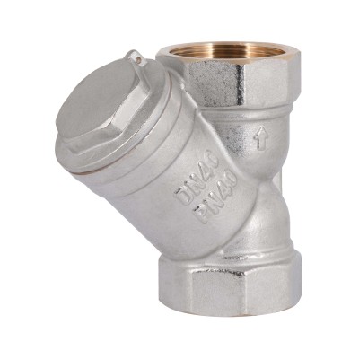 Фильтр грубой очистки Thermo Alliance Standart 1 1/2"ВВ никель для воды косой TAS124W40 Фильтр грубой очистки Thermo Alliance Standart 1 1/2"ВВ никель для воды косой TAS124W40