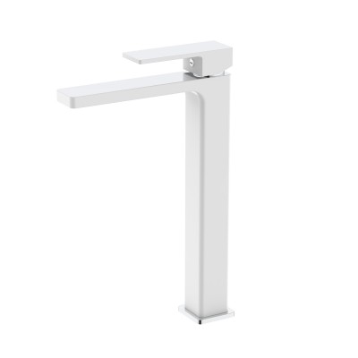 Смеситель для раковины Qtap Gemini высокий QTGEM269CRW45679 Chrome/White