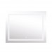 Зеркало Lidz Kubis 1000х800 с LED-подсветкой Touch, с антизапотеванием, с диммером, регулировка яркости LD78LF61410080