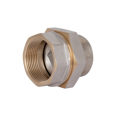 Сгон-американка Thermo Alliance Standart 1 1/2"ВН никель, прямой TAS190W40