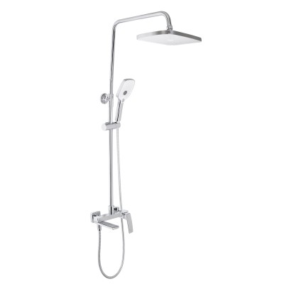 Душевая система универсальная Qtap Tern на три потребителя (с изливом) QTTER1112CRM47592 Chrome Душевая система универсальная Qtap Tern на три потребителя (с изливом) QTTER1112CRM47592 Chrome