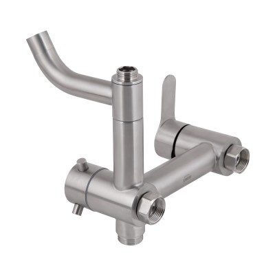 Душевая система Brinex Pure 1030 на 3 потребителя Nickel BRIPUR1030NKL