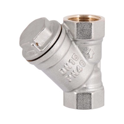 Фильтр грубой очистки Thermo Alliance Standart 1/2"ВВ никель для воды косой TAS124W15 Фильтр грубой очистки Thermo Alliance Standart 1/2"ВВ никель для воды косой TAS124W15