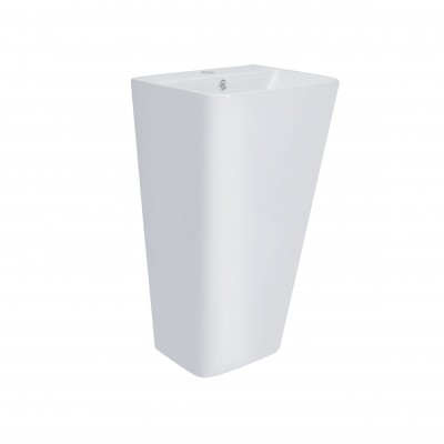 Раковина напольная моноблок Qtap Tern 440х380х830mm White QT1711G302W