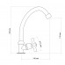 Монокран для кухни Lidz Lamb 269F1 Монокран для кухни Lidz Lamb 269F1