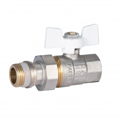 Кран Американка с антипротечкой SD 1/2 PN40 конус SD900NW15PN40