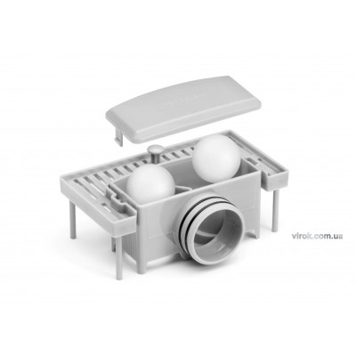 Трап для душа FALA "OLIMP" с нержавеющей стали 60 х 7 х 7 см