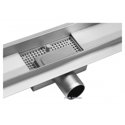 Трап для душа FALA "TOCANTINS" с нержавеющей стали 90 х 7 х 5.2 см