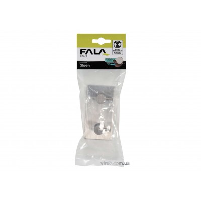 Крючок двойной на двустороннем скотче FALA 45 х 90 х 25 мм