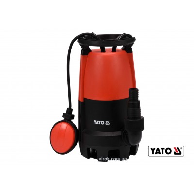 Насос для грязной воды YATO YT-85330 (400 Вт 11 л/ч 5.8 м)