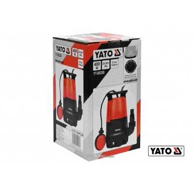 Насос для грязной воды YATO YT-85330 (400 Вт 11 л/ч 5.8 м)