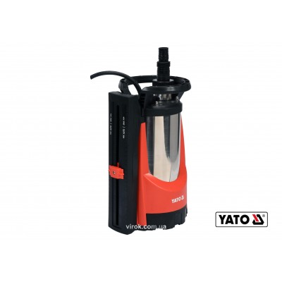 Насос для грязной воды YATO YT-85341 (750 Вт 11000 л/ч 8.5 м)