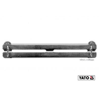 Направляющяя для напильника YT-85026 с винтовым креплением YATO Ø4.5 x 190 х 30 мм под 25°/30°/35° Направляющяя для напильника YT-85026 с винтовым креплением YATO Ø4.5 x 190 х 30 мм под 25°/30°/35°