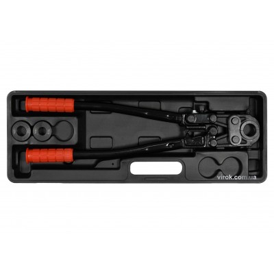 Пресс-клещи для труб YATO 53 см с насадками 3 шт Пресс-клещи для труб YATO 53 см с насадками 3 шт