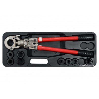 Пресс-клещи для труб YATO 57-80 см с насадками 9 шт Пресс-клещи для труб YATO 57-80 см с насадками 9 шт