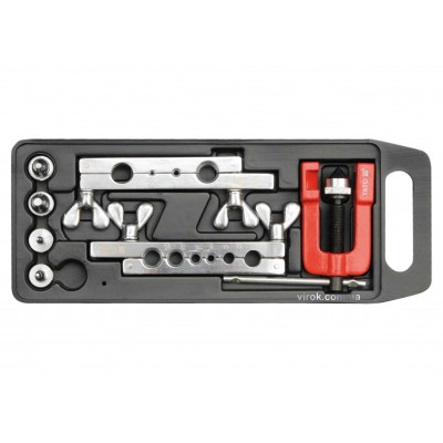 Пресс для ручного расширения труб YATO 3-19 мм с аксессуарами 7 шт Пресс для ручного расширения труб YATO 3-19 мм с аксессуарами 7 шт