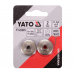 Резцы дисковые YATO Ø= 21,5/6 мм, t= 4,9 мм к труборезу YT-22344, 2 шт.