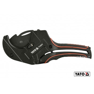 Труборез для ПВХ труб YATO Ø63 мм алюминиевый корпус ручка- ABS + TPR