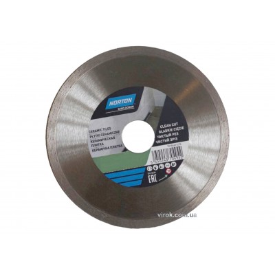 Диск алмазний NORTON-DIY CERAMIC TILES для кераміки Ø=115 / 22.23 мм