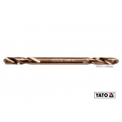 Сверло по металлу двустороннее шлифованное YATO 3 x 46/9.5 мм HSS 6542 Сверло по металлу двустороннее шлифованное YATO 3 x 46/9.5 мм HSS 6542