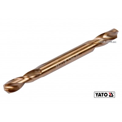 Сверло по металлу двустороннее шлифованное YATO 5.2 x 62/16 мм HSS 6542