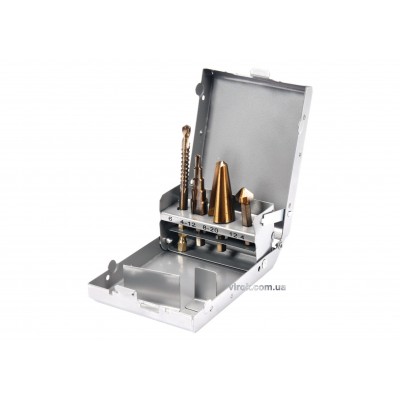 Набор сверл универсальных YATO с шестигранным хвостовиком 4 шт Набор сверл универсальных YATO с шестигранным хвостовиком 4 шт