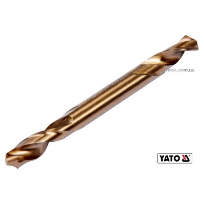 Сверло по металлу двустороннее шлифованное YATO 5.5 x 66/16 мм HSS 6542