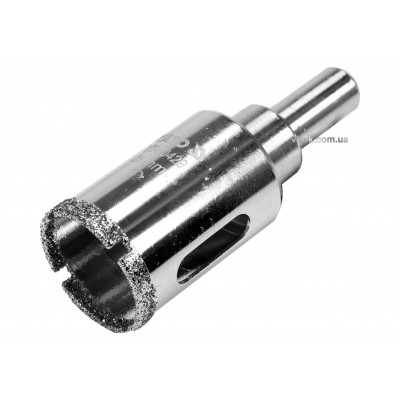 Сверло алмазное по гресу и керамике YATO 25 мм