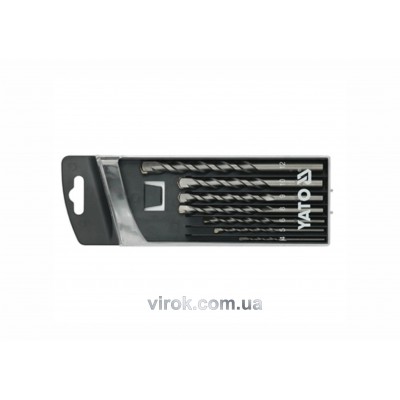 Набор сверл по кирпичу YATO 4-12 мм 7 шт Набор сверл по кирпичу YATO 4-12 мм 7 шт