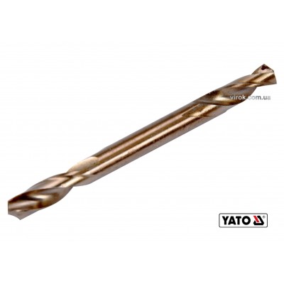 Сверло по металлу двустороннее шлифованное YATO 5 x 62/16 мм HSS 6542