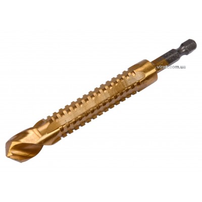 Сверло фрезерное по металлу YATO HSS-TIN 13 x 120 мм HEX - 1/4"