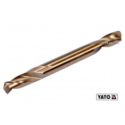 Сверло по металлу двустороннее шлифованное YATO 6 x 66/16 мм HSS 6542
